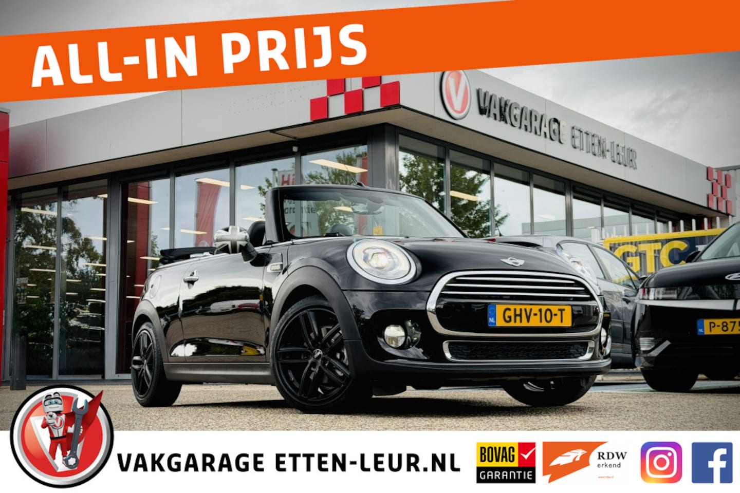 MINI Cabrio - Mini 1.5 C. Chili S. Bns / PDC / CLIMA / CRUISE / LED - AutoWereld.nl
