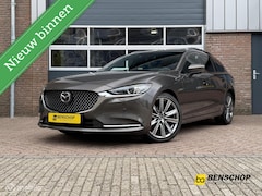 Mazda 6 Sportbreak - 2.5 SkyActiv-G 194 Signature Schuifdak Navi Bose 360 Camera Leer LED Carplay