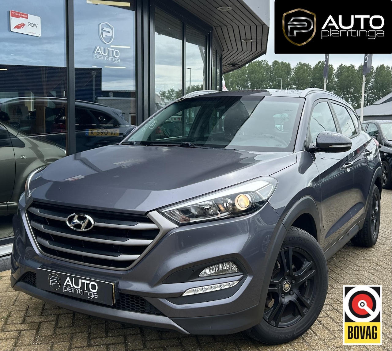 Hyundai Tucson - 1.6 T-GDi Comfort 177PK | Onderhoudshistorie | Achteruitrijcamera | Navigatie | Parkeersen - AutoWereld.nl
