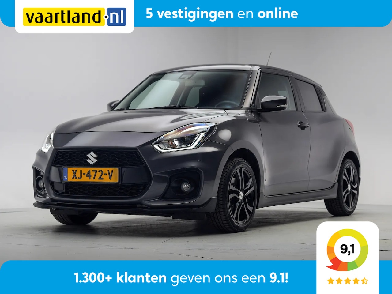 Suzuki Swift - 1.4 140pk Sport [ LED Navi Clima Stoelverwarming ] - AutoWereld.nl