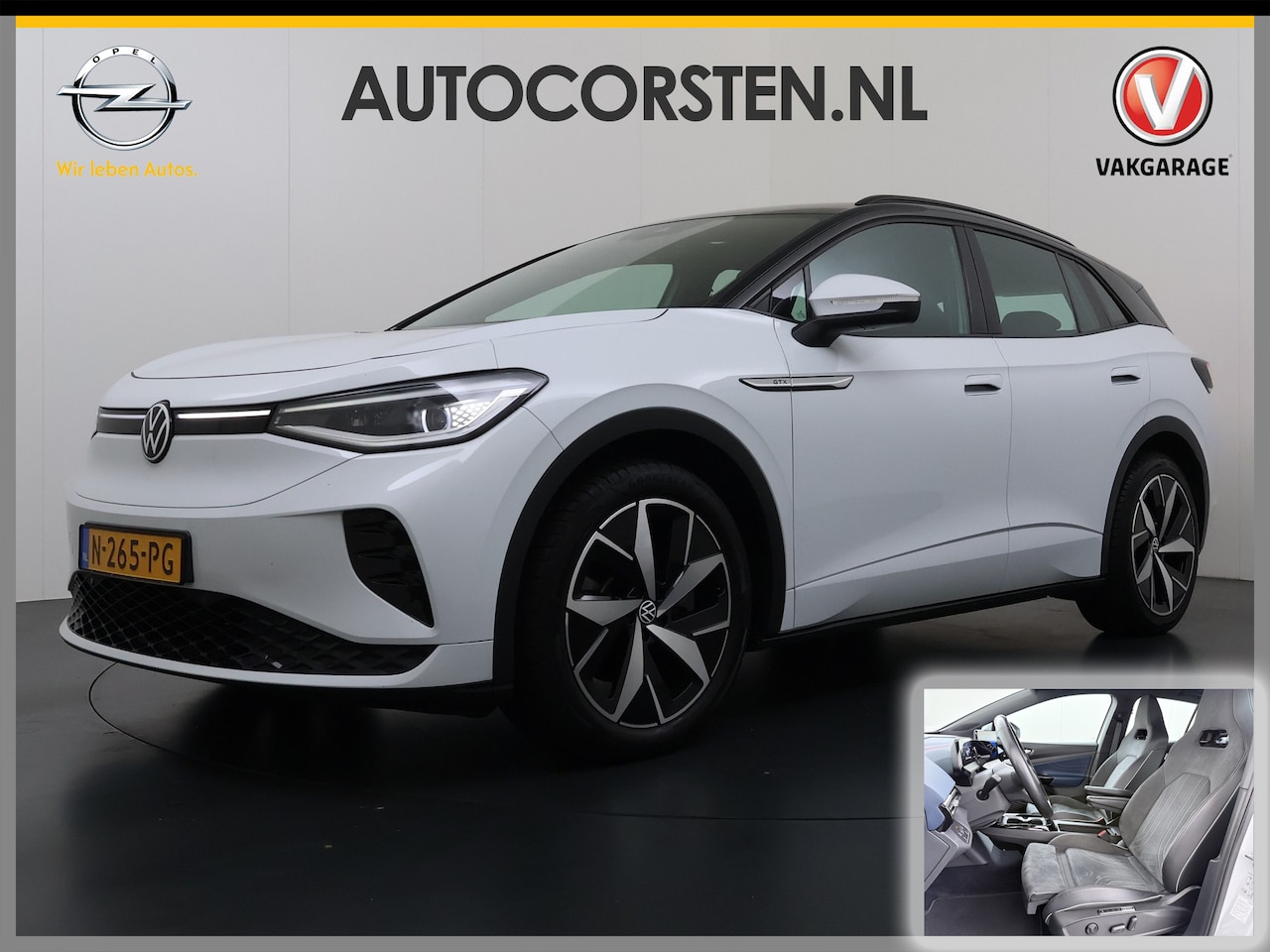 Volkswagen ID.4 - GTX 4Motion 82kWh 300PK Trekhaak Ergo-Active Stoelen Elek.Verstelbaar+Memory Stoel+Stuurve - AutoWereld.nl