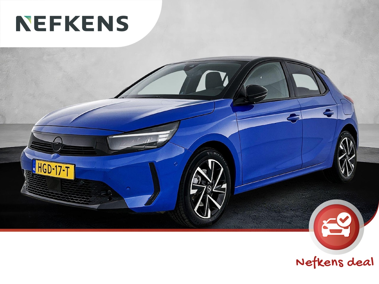 Opel Corsa - 1.2 110pk Hybrid GS Automaat | Navigatie | Climate Control | Cruise Control | Camera | 16" - AutoWereld.nl