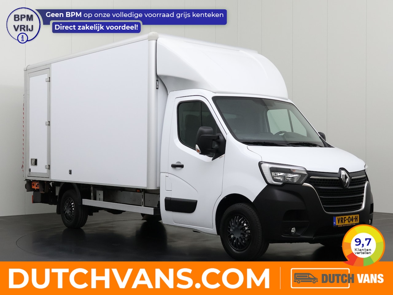 Renault Master - 2.3DCi 130PK Bakwagen+Laadklep | Dakspoiler | Zijdeur | Navigatie | Camera | Airco | Cruis - AutoWereld.nl