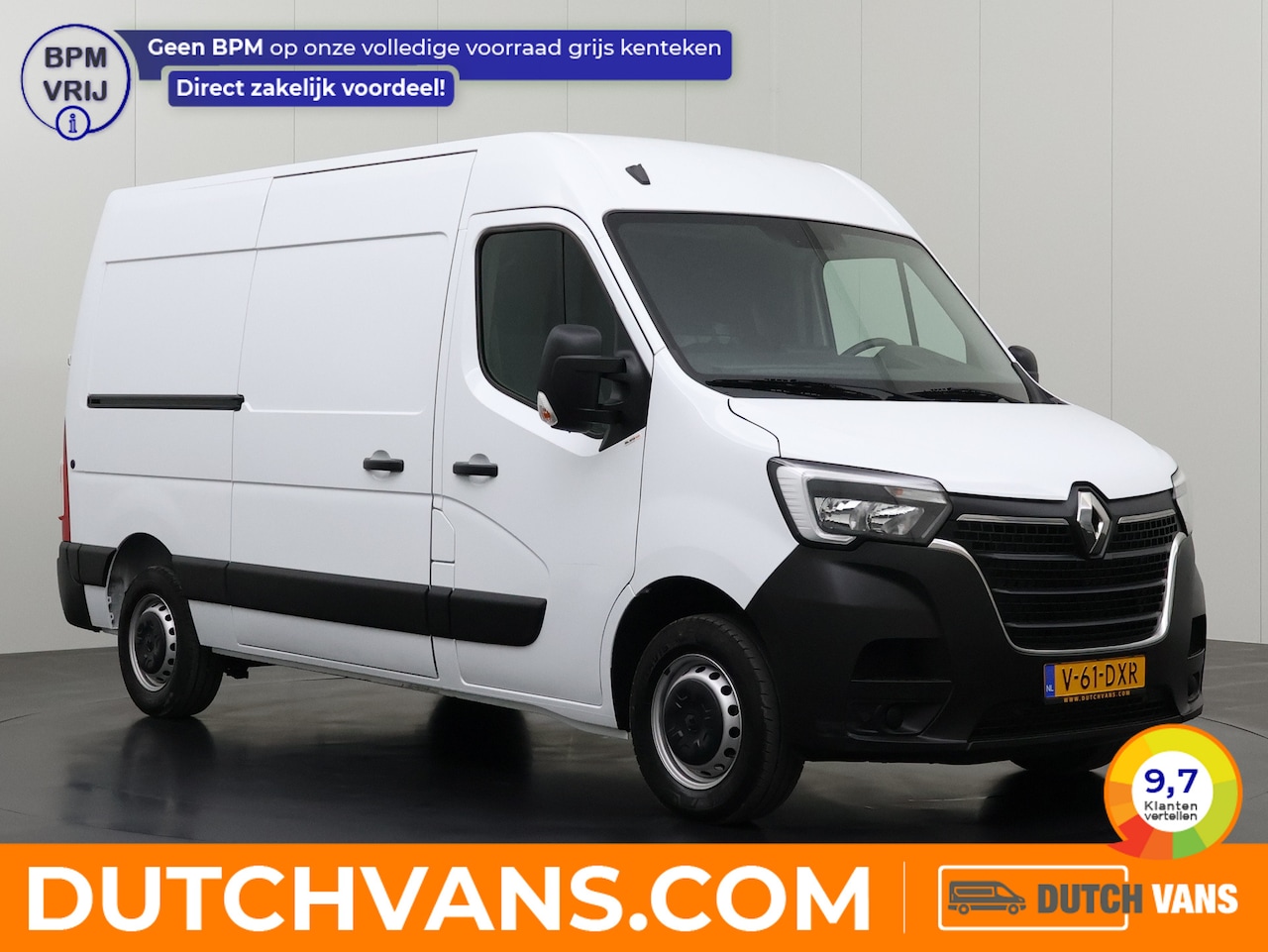 Renault Master - 2.3 DCI 135PK L2H2 Business | Multimedia | Airco | Cruise | 3-Zits | Trekhaak - AutoWereld.nl