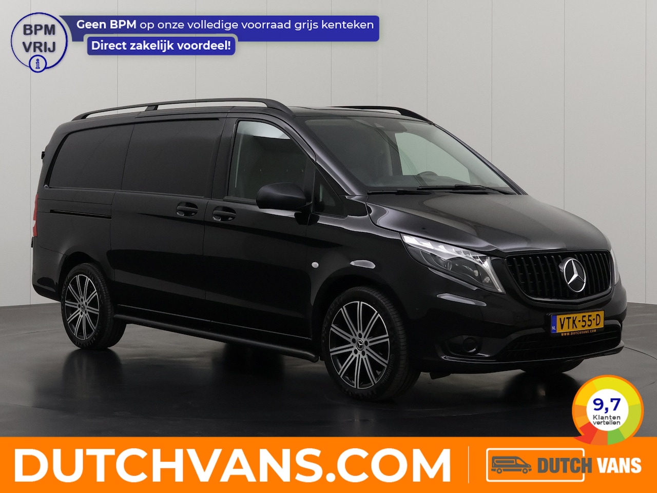 Mercedes-Benz Vito - Automaat Exclusive Edition | Leder | Led | Achterdeuren | Multimedia | Camera | 3-Zits | T - AutoWereld.nl