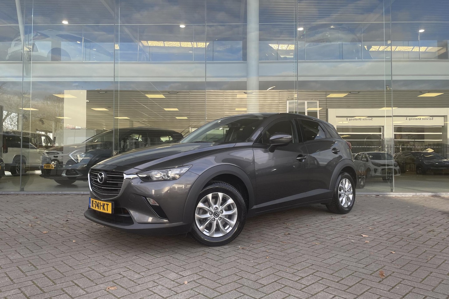Mazda CX-3 - 2.0 SkyActiv-G 121 Sportive | 1e eig. | Nav | Lm velgen | Stoel verw. | - AutoWereld.nl