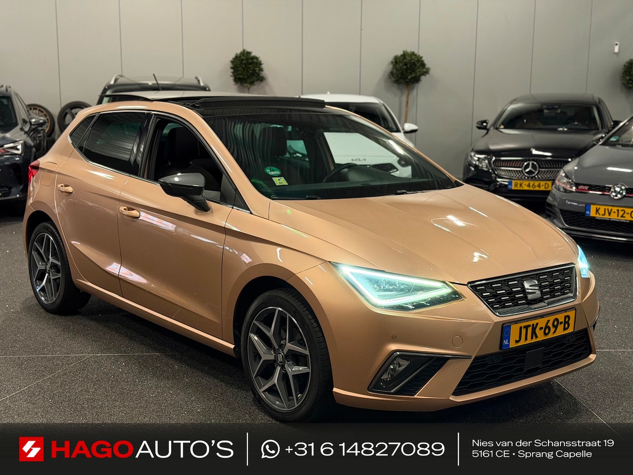 SEAT Ibiza - 1.0 TSI Xcellence DSG/LED/PANO/BEATS/CARPLAY/DCC/CAMERA/CLIMATE - AutoWereld.nl