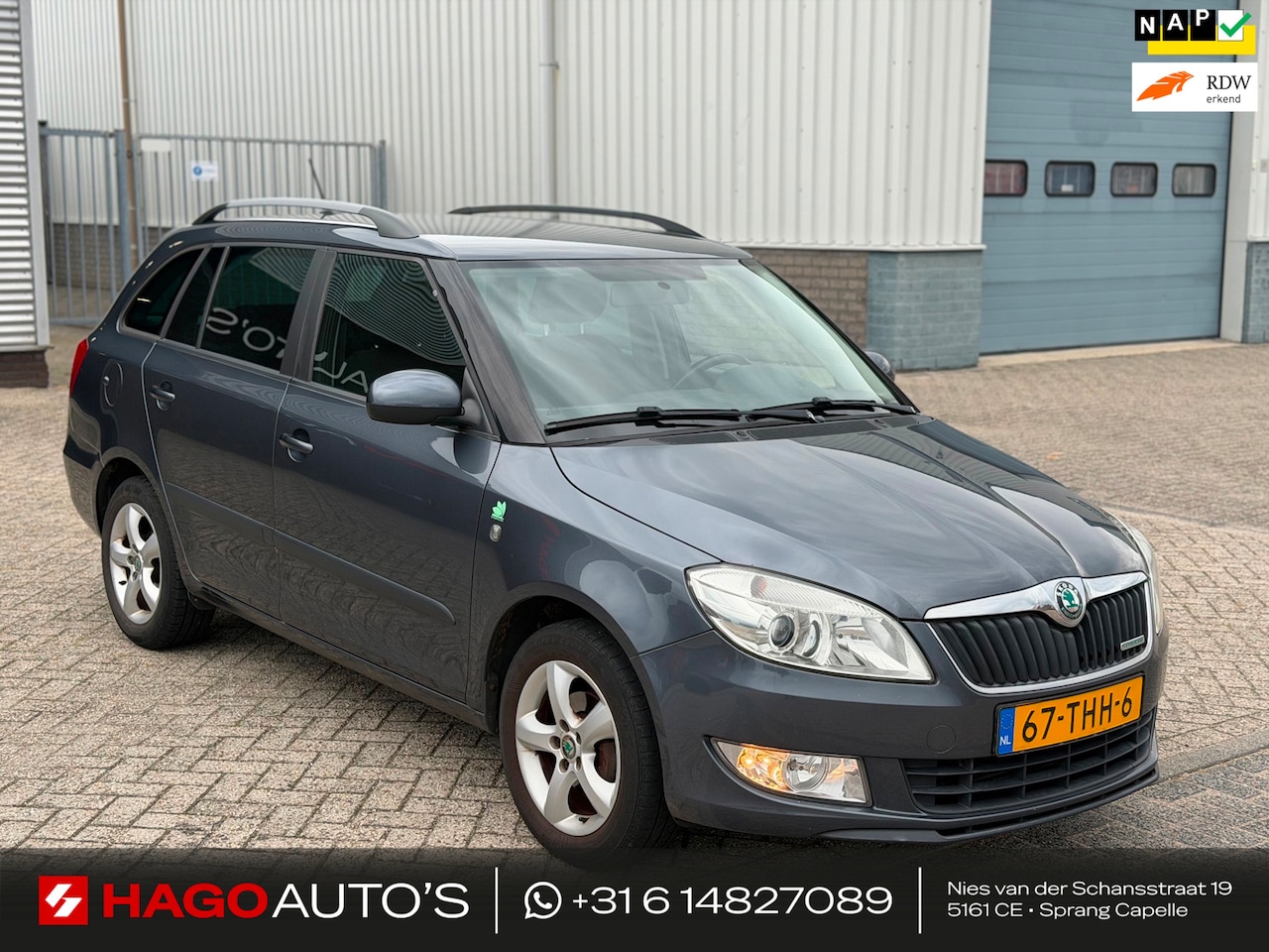 Skoda Fabia Combi - 1.2 TDI Greenline Businessline AIRCO/NAVI/CRUISE/PDC/CLIMATE/APK-02-2027 - AutoWereld.nl