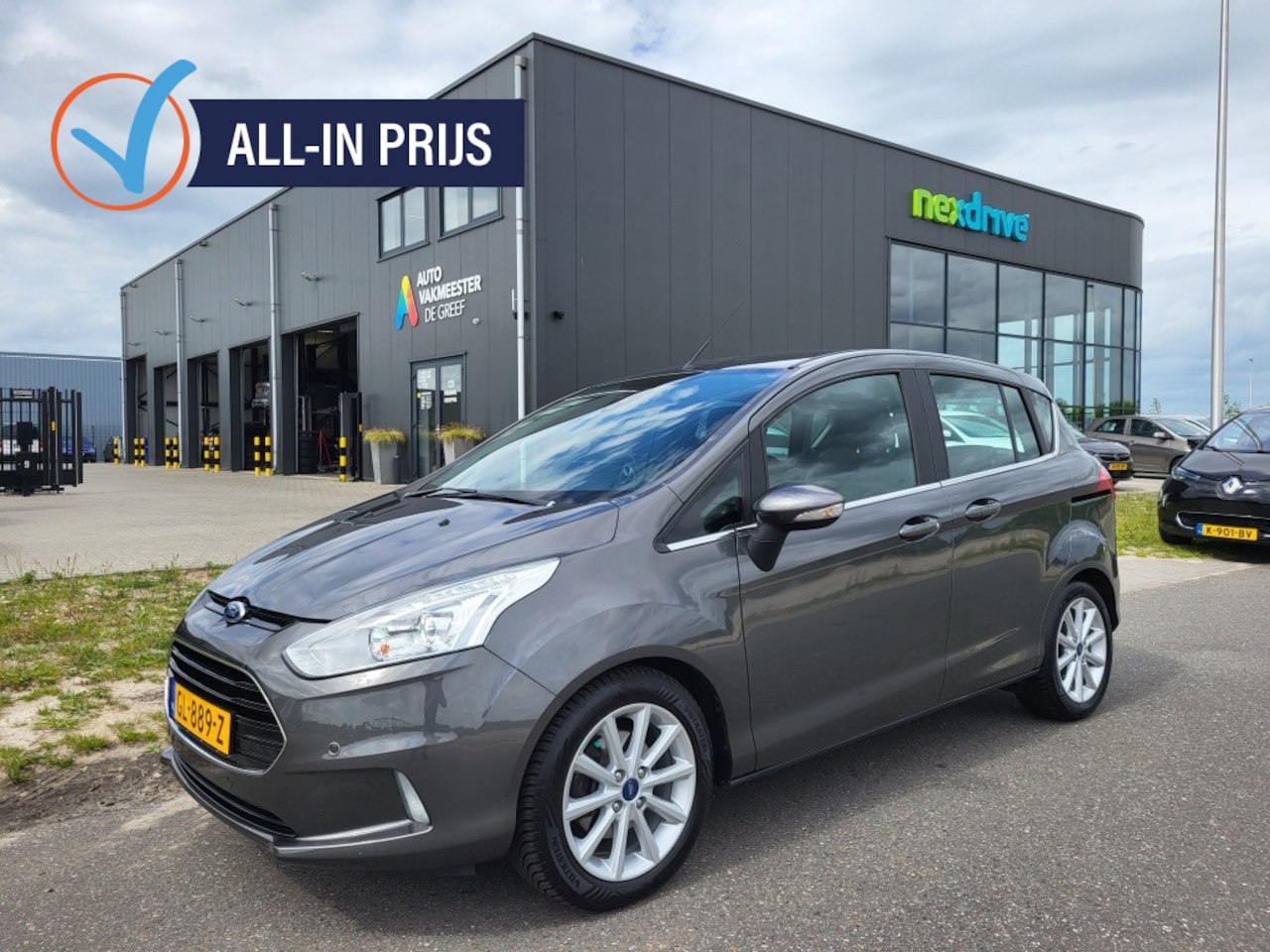 Ford B-Max - 1.0 Ecoboost 100 pk Titanium 2e eigen. Camera trekhaak - AutoWereld.nl