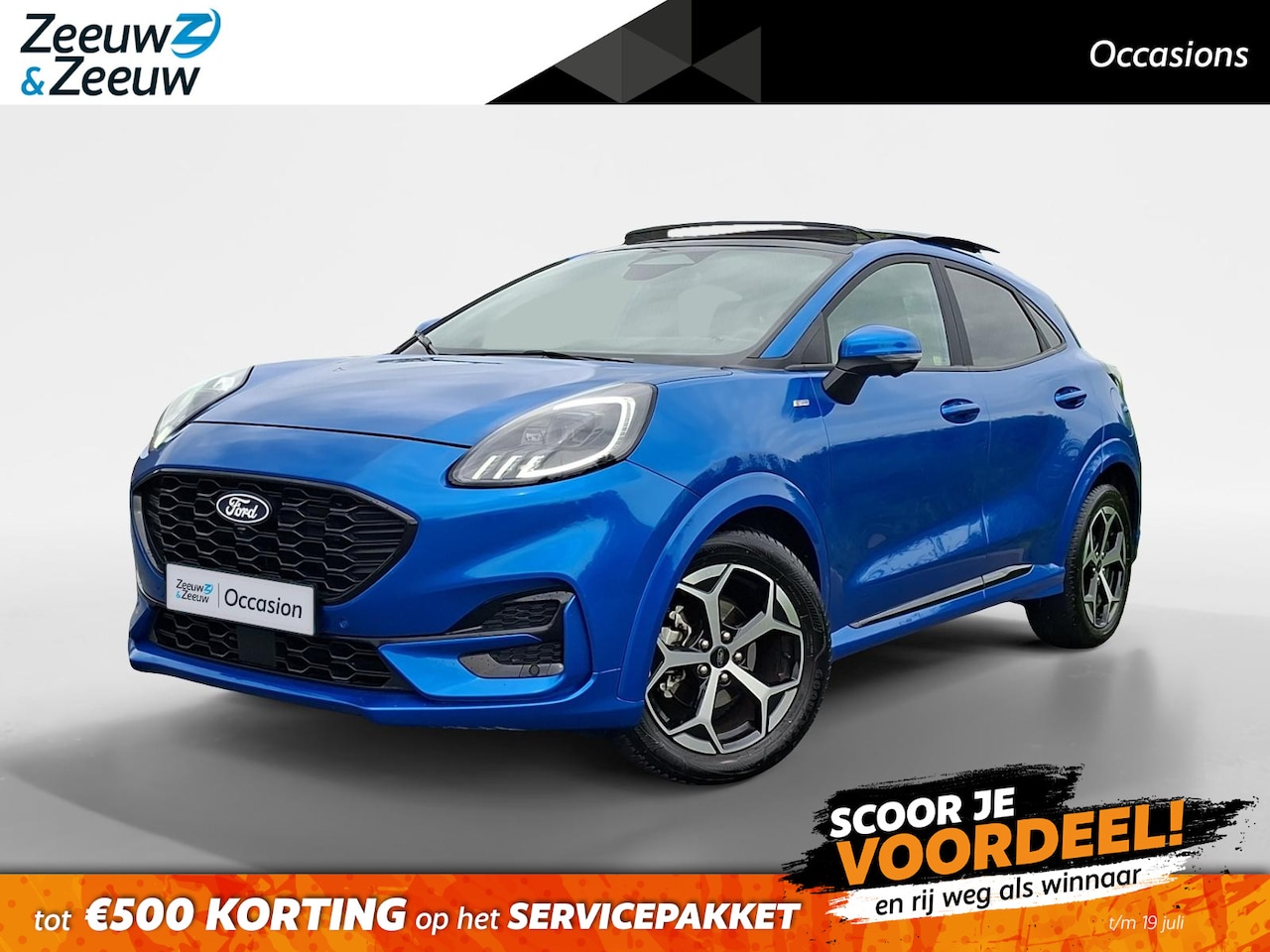 Ford Puma - ST-Line automaat | Full Option! | Winterpack | Driver Assistancepack | Comfortpack | Afnee - AutoWereld.nl