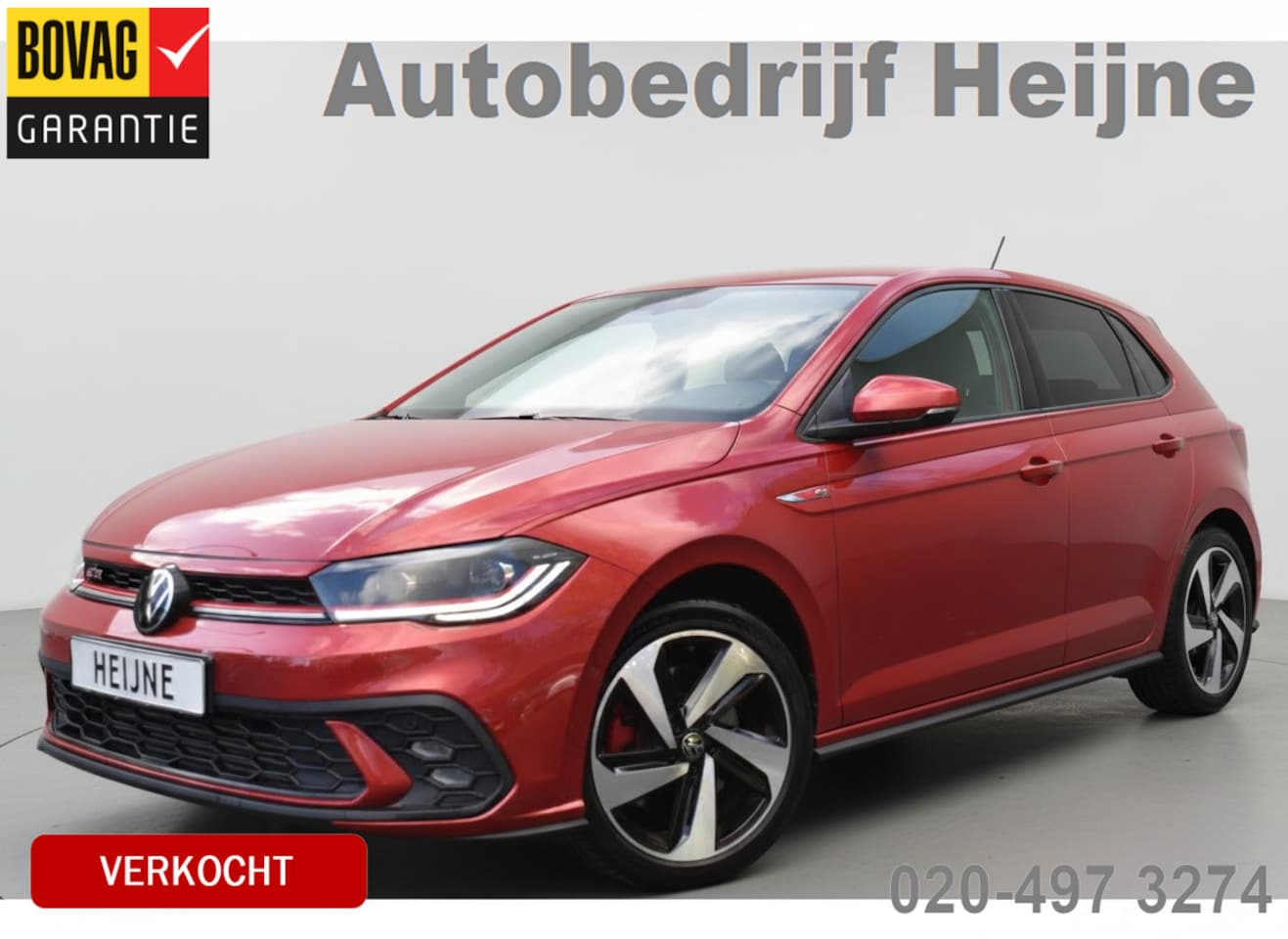 Volkswagen Polo - GTI 2.0 TSI 210PK DSG VIRTUAL/LED/CARPLAY - AutoWereld.nl