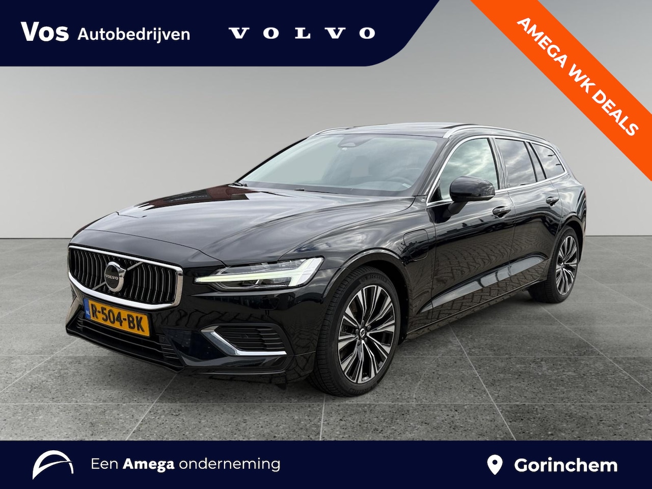 Volvo V60 - T8 Plug-in hybrid AWD Plus Bright | Panoramadak | LONG RANGE - AutoWereld.nl