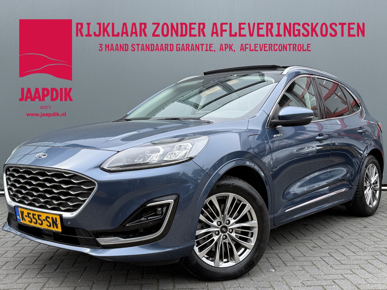 Ford Kuga - BWJ 2021 2.5 225 PK PHEV Vignale NIEUW BINNEN!! - AutoWereld.nl