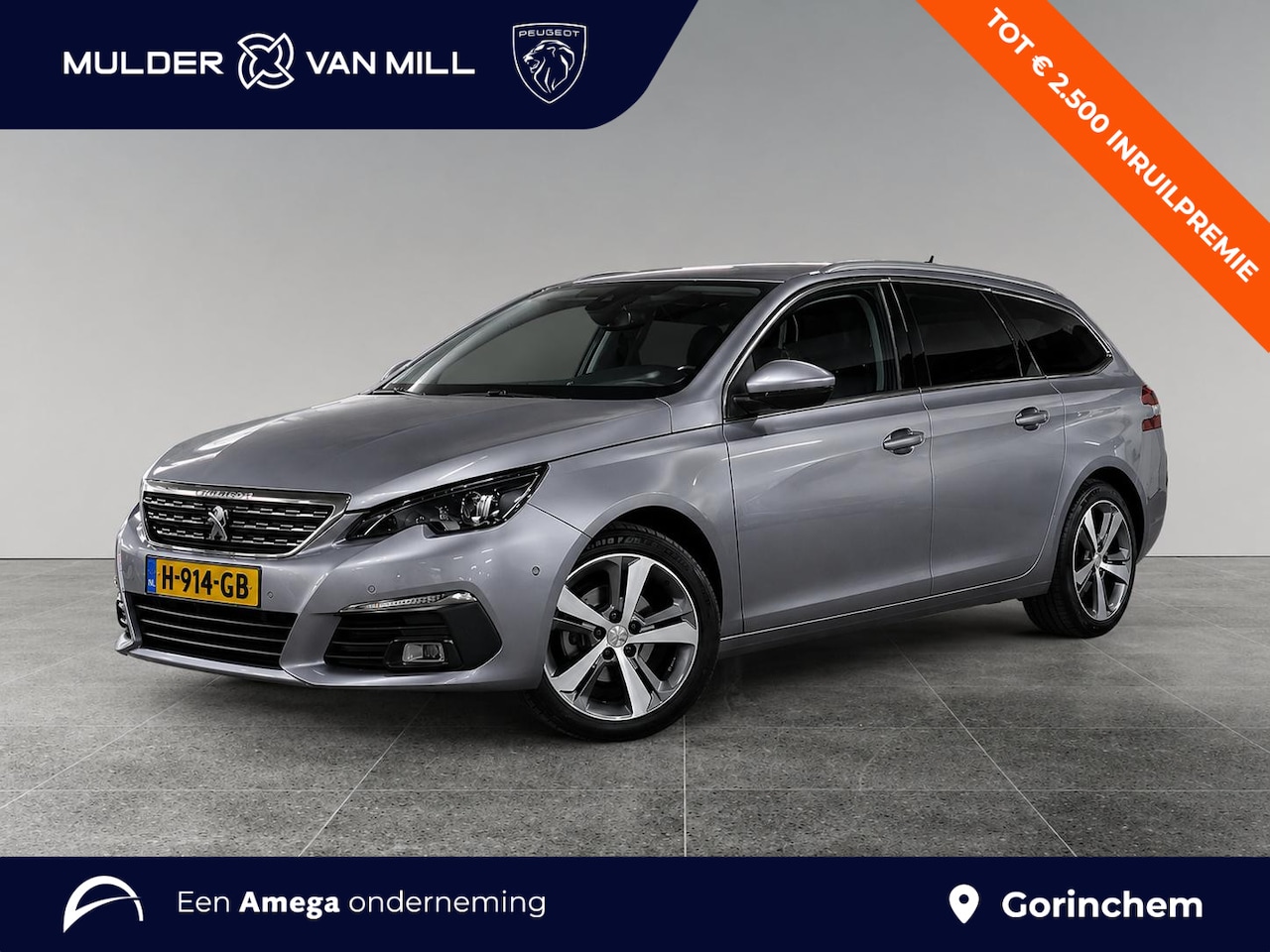 Peugeot 308 SW - GT-line 1.2 Turbo 130pk | STOELVERW. | 180° CAMERA | NAVI | KEYLESS ENTRY | DODEHOEKBEW. | - AutoWereld.nl