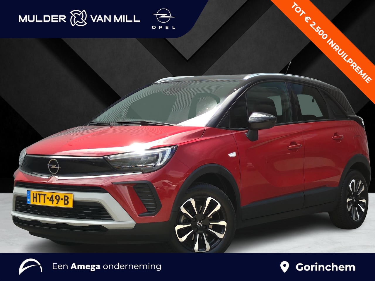 Opel Crossland - Elegance 1.2 Turbo 130pk EAT6 | PANODAK | ALL SEASON BANDEN | NAVI  | CLIMA | ISOFIX | FUL - AutoWereld.nl