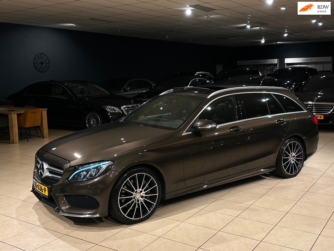 Mercedes-Benz C-klasse Estate - C250 CDI Prestige AMG-PAKKET|PANO|HUD|LEDER|TOP - AutoWereld.nl