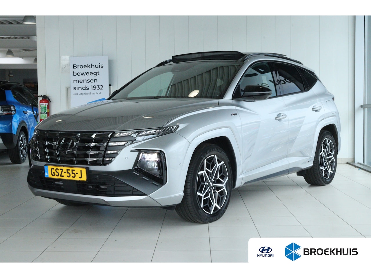 Hyundai Tucson - 1.6 T-GDI HEV N Line Premium Sky | Adapt. Cruise | Schuifdak | 360 Camera | KRELL Audio | - AutoWereld.nl