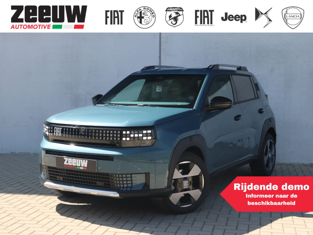 Fiat Grande Panda - 1.2 Hybrid 100 PK La Prima | Navi | Camera | Carplay - AutoWereld.nl