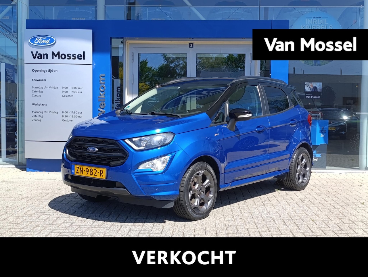 Ford EcoSport - 1.0 EcoBoost ST-Line | Stoel/stuur voorruitverwarming | Trekhaak | Dodehoekdetectie | B&O - AutoWereld.nl