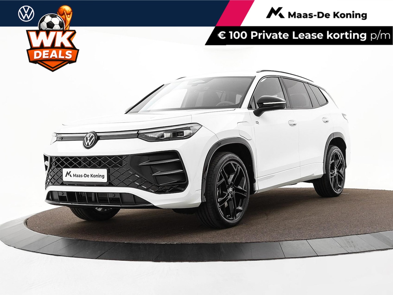 Volkswagen Tayron - R-Line 1.5 eHybrid 204 PK 6 versn. DSG · Achteruitrijcamera · Draadloze telefoonverbinding - AutoWereld.nl