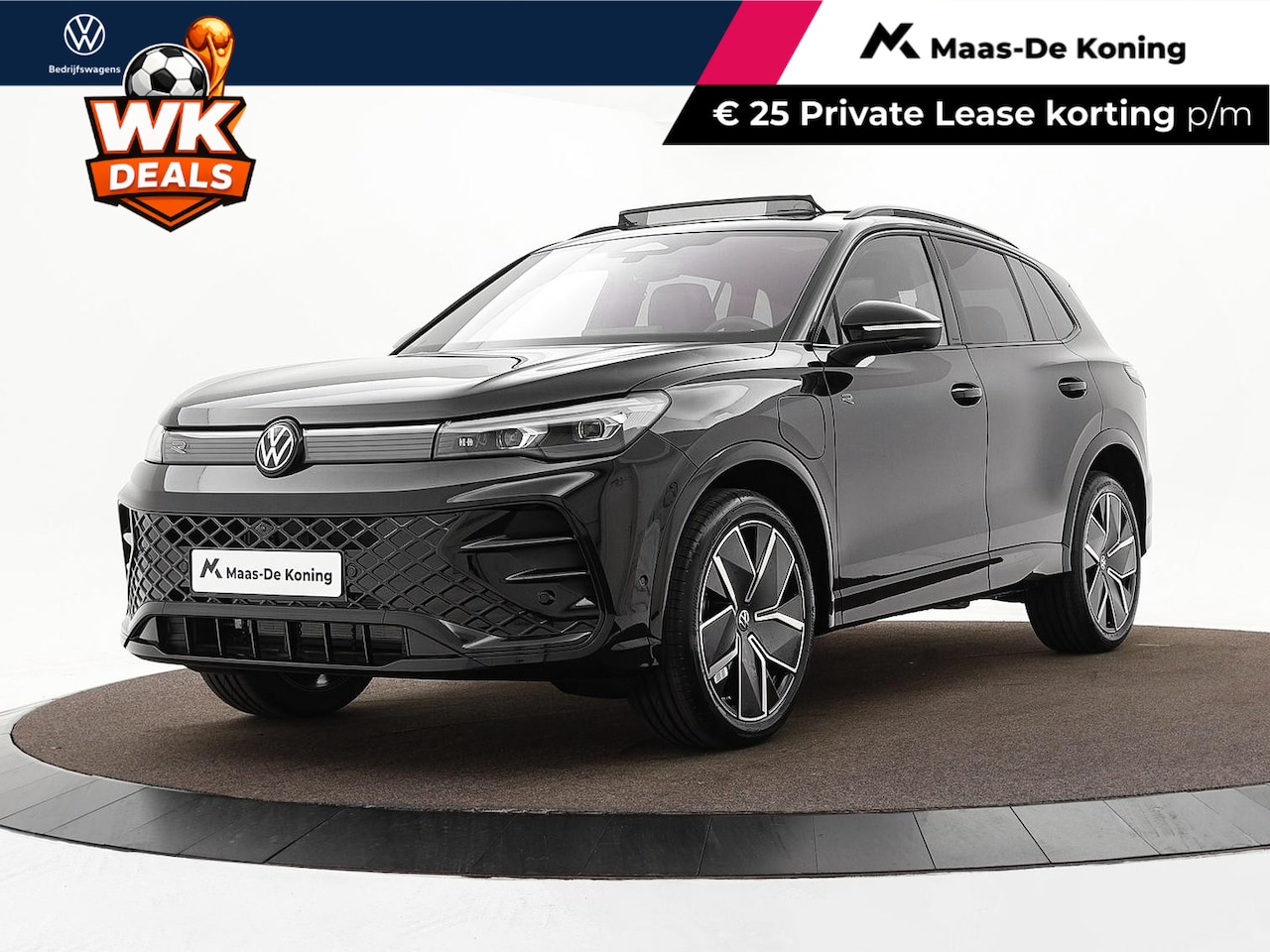 Volkswagen Tiguan - R-Line Edition 1.5 eHybrid 204 PK 6 versn. DSG · Black Style Pakket · Panoramaschuif-kante - AutoWereld.nl