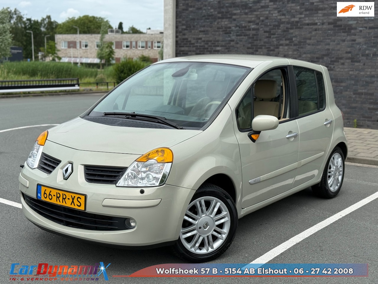 Renault Modus - 1.6-16V Initiale | Leder | Autom | NAP | Airco | APK 2027 | distributie gedaan - AutoWereld.nl