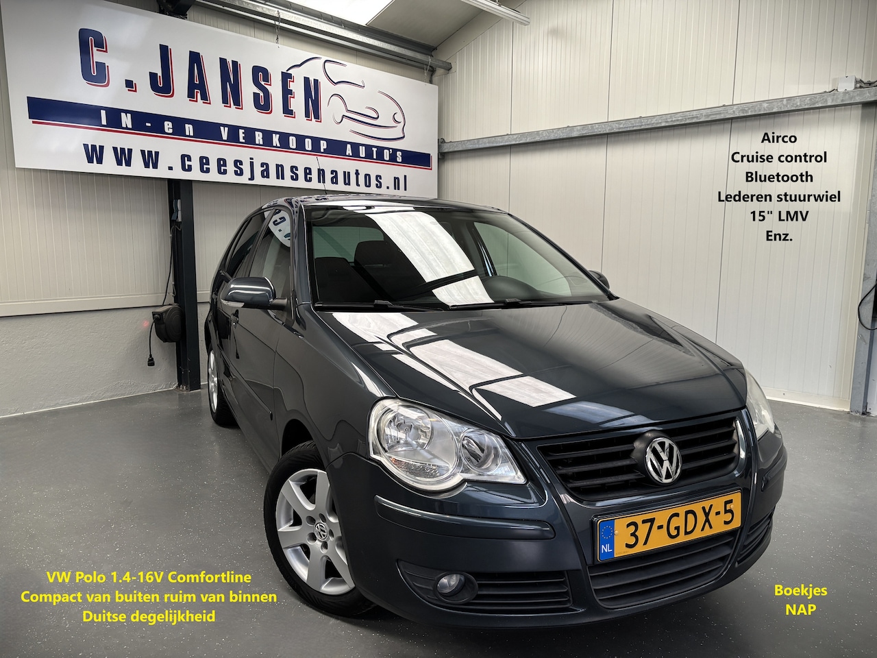 Volkswagen Polo - 1.4-16V Comfortline | Airco | Bluetooth | Cruise control - AutoWereld.nl