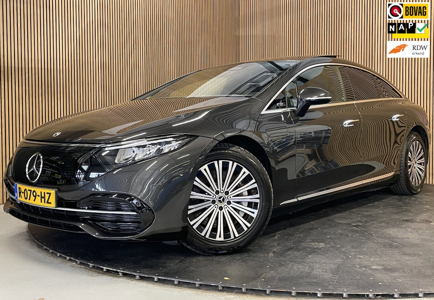 Mercedes-Benz EQS - 350 Business Line 90 kWh|630KM WLTP|FULL OPTION|PANO|ACC|MEMORY|STOELVERW.|CAMERA|CLIMATE| - AutoWereld.nl