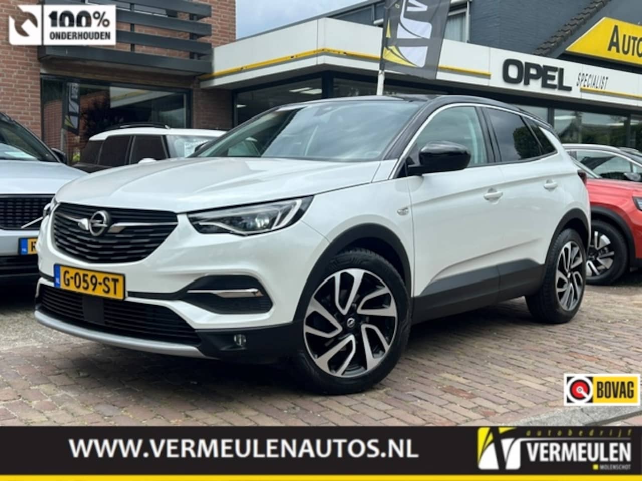 Opel Grandland X - 1.2 Turbo 130PK Business Executive Automaat + 19"/ Navi/ Clima/ CarPlay/ Ad.Cruise/ Denon- - AutoWereld.nl