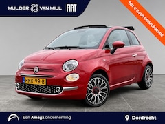 Fiat 500 C - Cabrio RED 1.0 Hybrid 70pk | NAVI | CLIMA | DAB+ | 16" LM-VELGEN | APPLE CARPLAY / ANDROID
