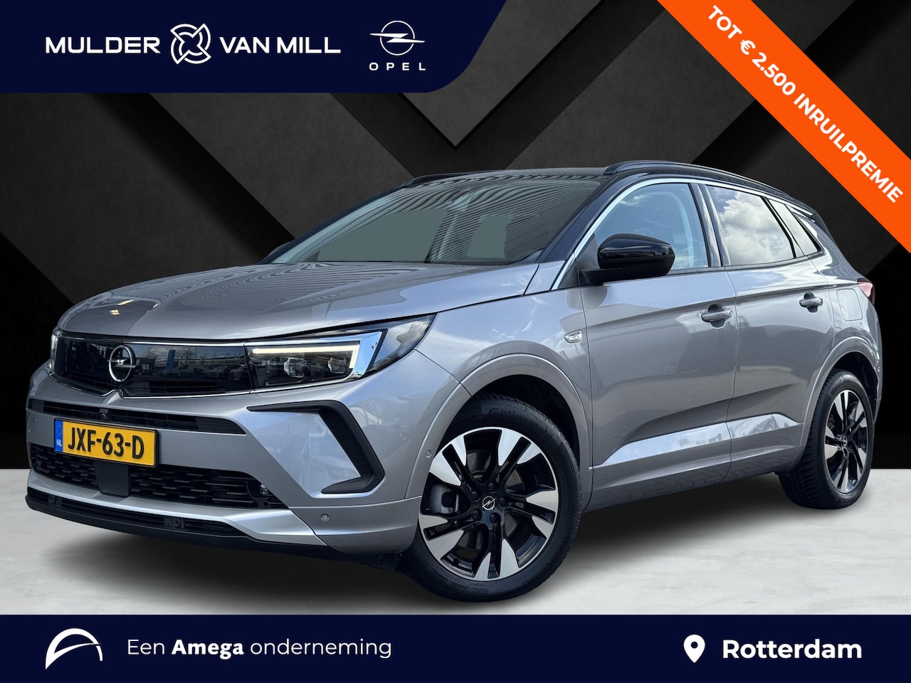 Opel Grandland - Elegance 1.6 PHEV 225pk Hybrid e-EAT8 | NAPPA LEDER | LED MATRIX | TWO-TONE! | 360° CAMERA - AutoWereld.nl