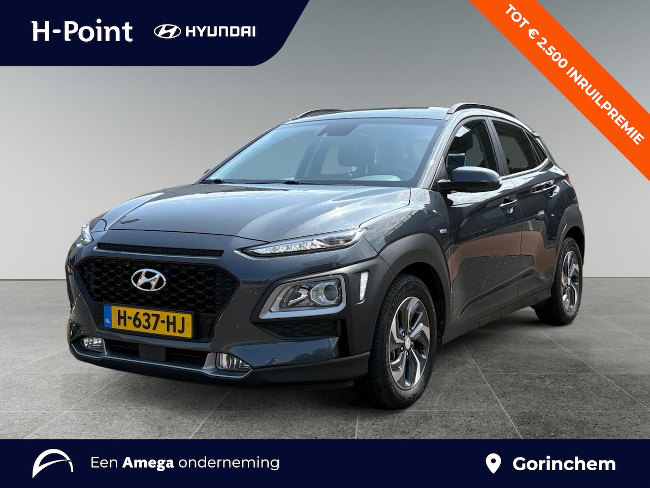 Hyundai Kona - Comfort+ 1.6 GDI HEV 105pk | AUTOMAAT | KRELL AUDIO | NAVI | APPLE CARPLAY / ANDROID AUTO - AutoWereld.nl