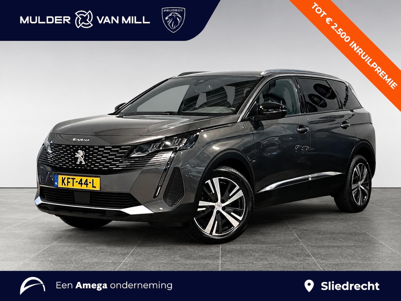 Peugeot 5008 - Allure Pack 1.2 Turbo 130pk | CAMERA | STOELVERW. | NAVI | DAKRAILS | CLIMA | DAB+ | CRUIS - AutoWereld.nl