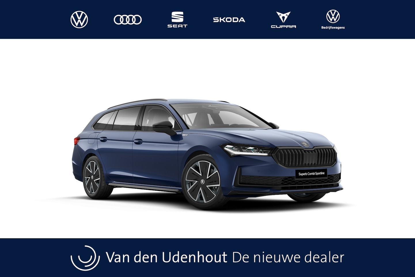 Skoda Superb Combi - 1.5 TSI iV 204 6DSG Sportline Business | Achteruitrijcamera | Climatronic, elektronische a - AutoWereld.nl