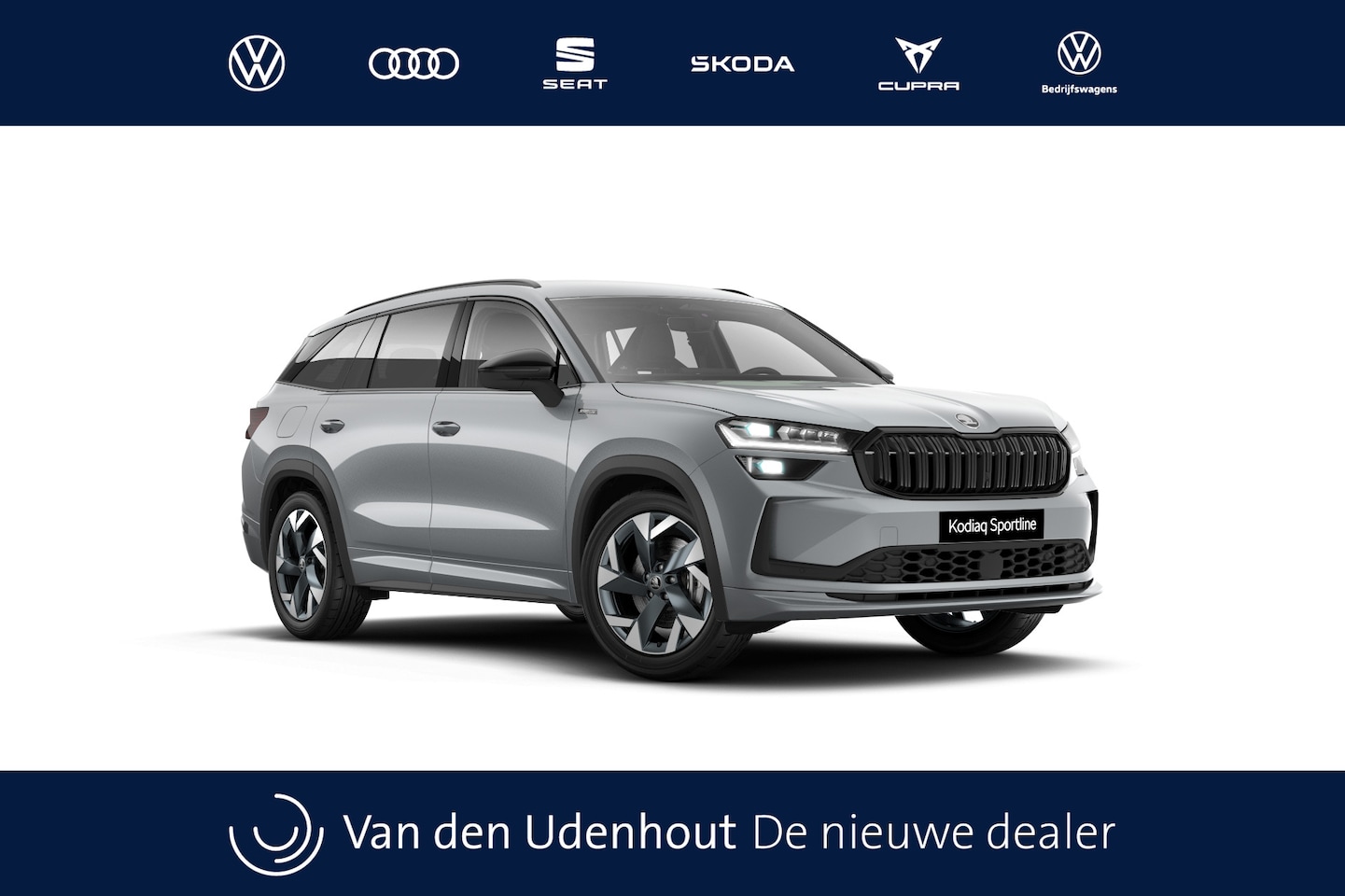 Skoda Kodiaq - 1.5 TSI PHEV 204 6DSG Sportline Business | Achteruitrijcamera | Crew Protect Assist | Crui - AutoWereld.nl