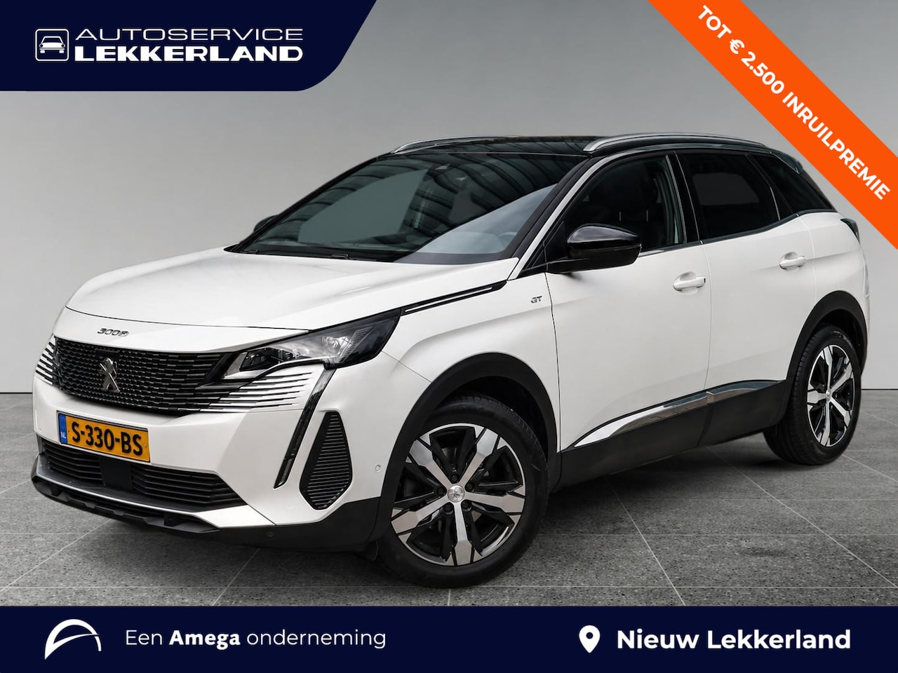 Peugeot 3008 - GT 1.6 Turbo 180pk EAT8 AUTOMAAT | NIGHTVISION | SCHUIF/KANTELDAK | KEYLESS ENTRY | NAVI | - AutoWereld.nl