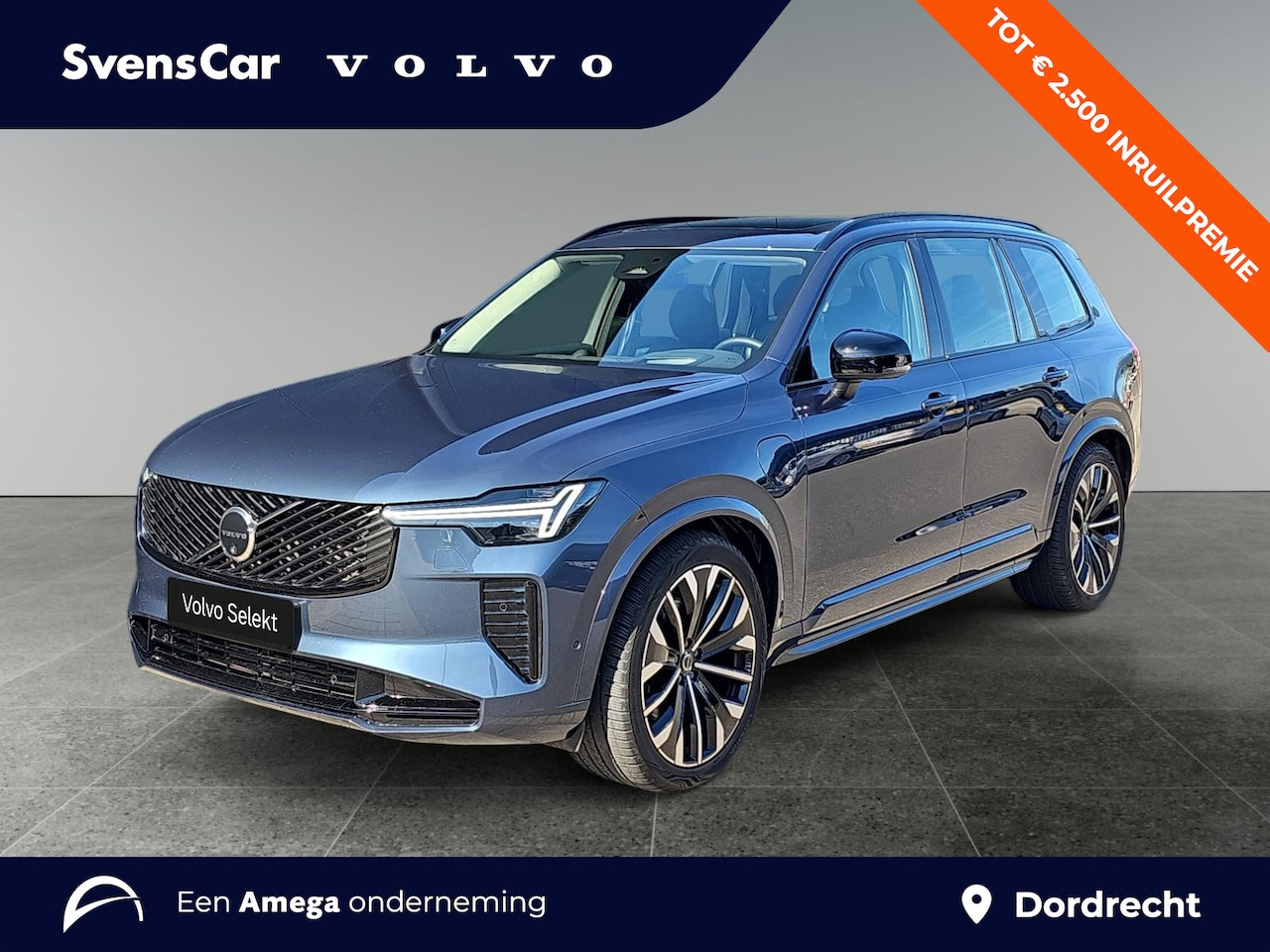 Volvo XC90 - 2.0 T8 Plug-in hybrid AWD Ultra Dark | Luchtvering | Trekhaak | Bowers & Wilkins audio | P - AutoWereld.nl