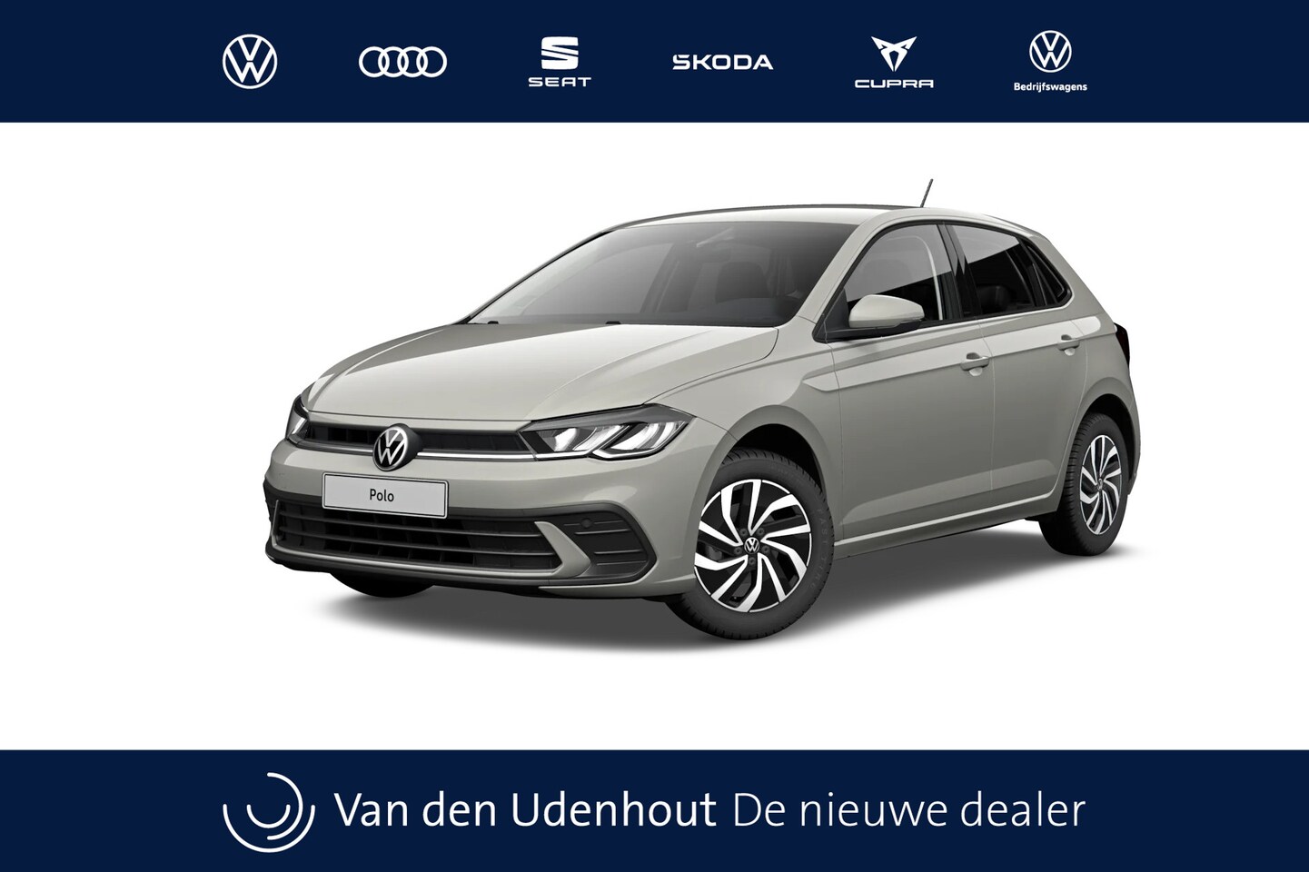 Volkswagen Polo - 1.0 TSI 95 5MT Life Edition | 'App-Connect' smartphone integratie | Buitenspiegels elektri - AutoWereld.nl