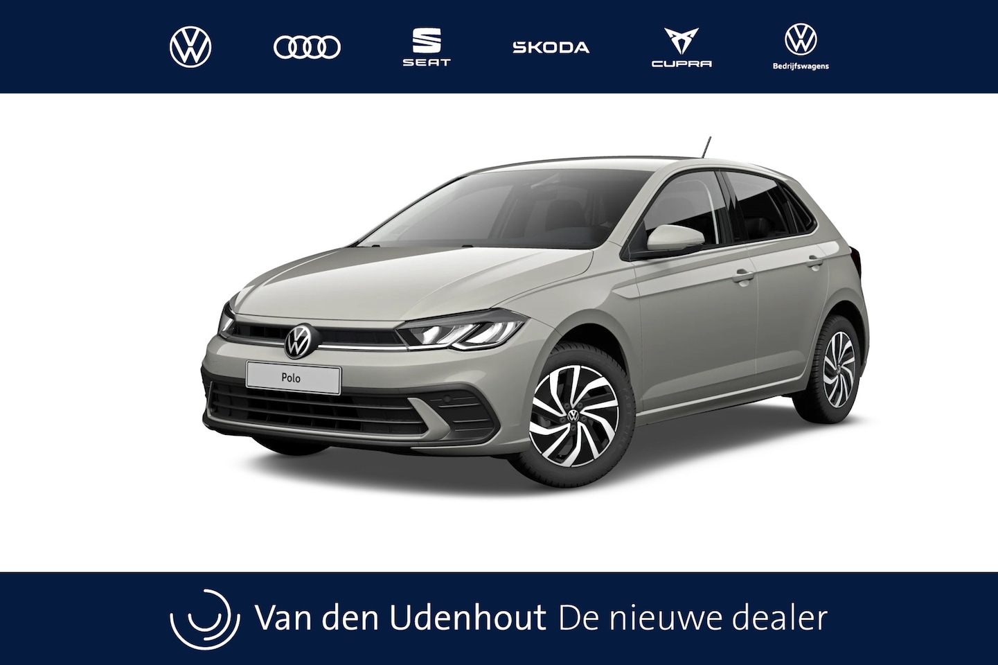 Volkswagen Polo - 1.0 TSI 95 5MT Life Edition | 'App-Connect' smartphone integratie | Buitenspiegels elektri - AutoWereld.nl
