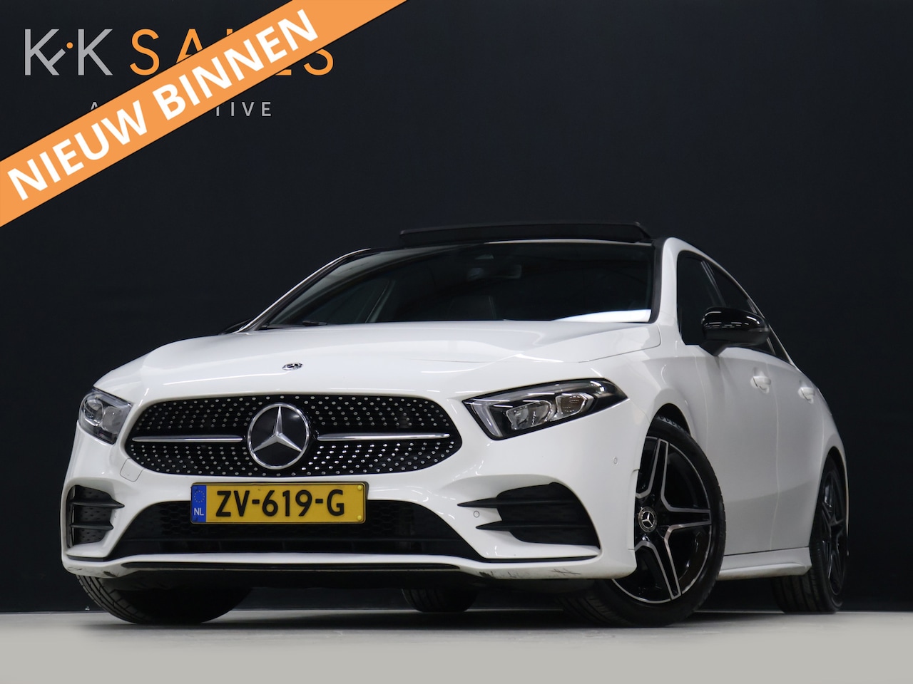 Mercedes-Benz A-klasse - 200 Advantage AMG [SCHUIFDAK, CAMERA, VOL LEDER, STOELVERWARMING, SPORTSTOELEN, NIEUWSTAAT - AutoWereld.nl