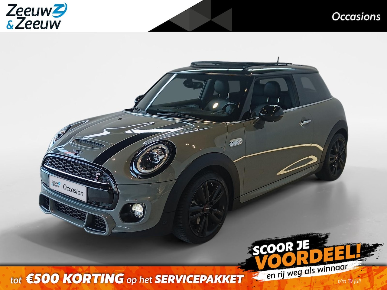 MINI 3-Deurs - 2.0 Cooper S Knightsbridge Edition *Automaat*Navigatie*Parkeersensoren*Climate Control*Sch - AutoWereld.nl