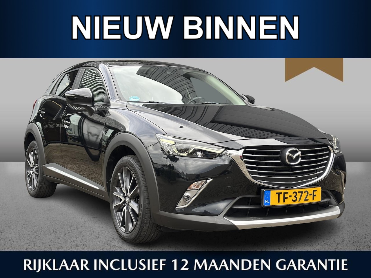 Mazda CX-3 - 2.0 SkyActiv-G 120 SkyLease GT /Automaat/Afneembare Trekhaak/CAM/18"LMV/Dealeronderhouden/ - AutoWereld.nl
