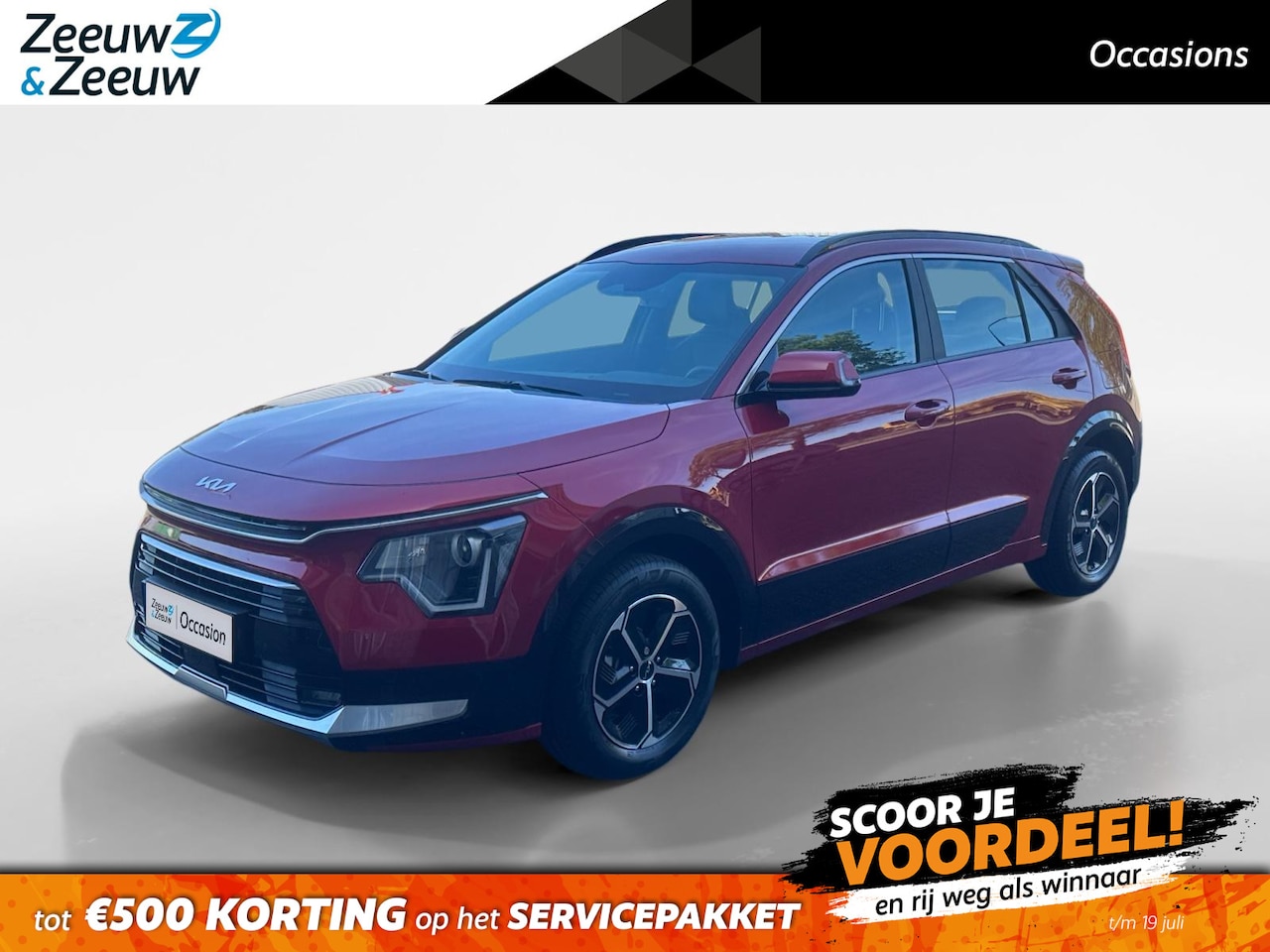 Kia Niro - 1.6 GDi Hybrid DynamicLine | NAVI | NL-AUTO | GARANTIE | - AutoWereld.nl