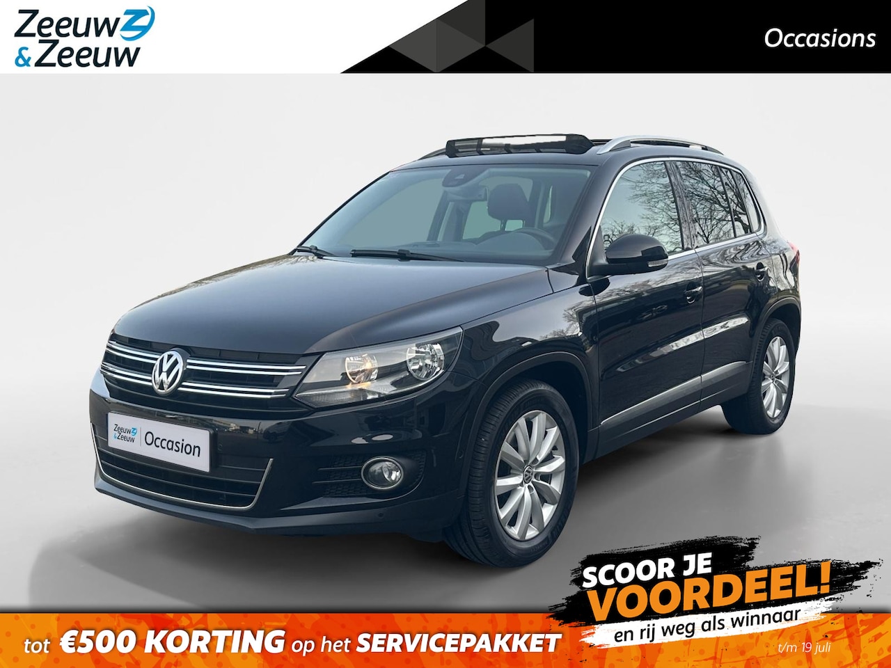 Volkswagen Tiguan - 1.4 TSI Sport&Style | Pano dak | Camera | Trekhaak | Cruise | Climate | LM Velgen | - AutoWereld.nl