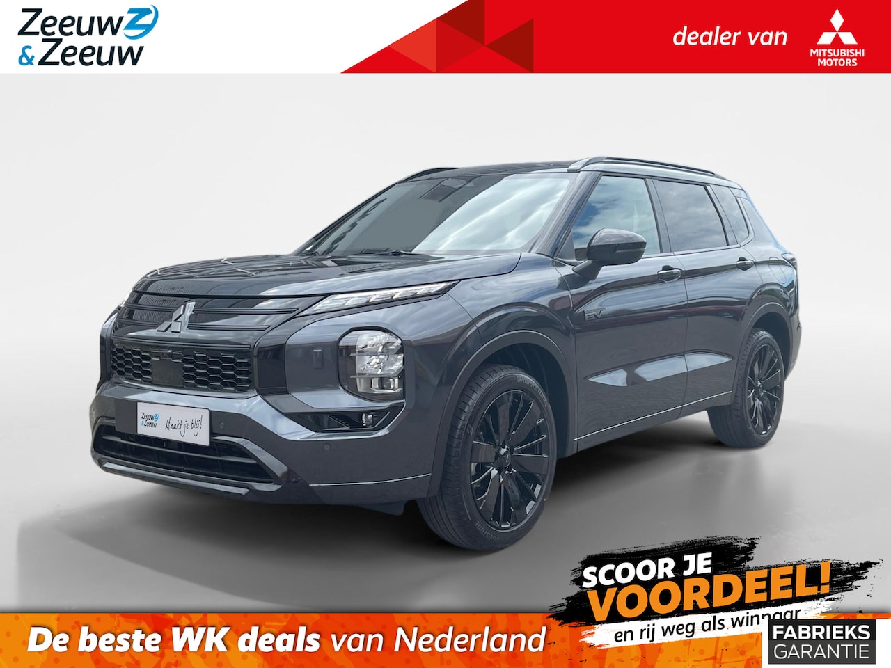 Mitsubishi Outlander - 2.4 PHEV Black Edition | €5000,- VOORRAADKORTING ! | Beperkt aanbod met deze aanbieding | - AutoWereld.nl