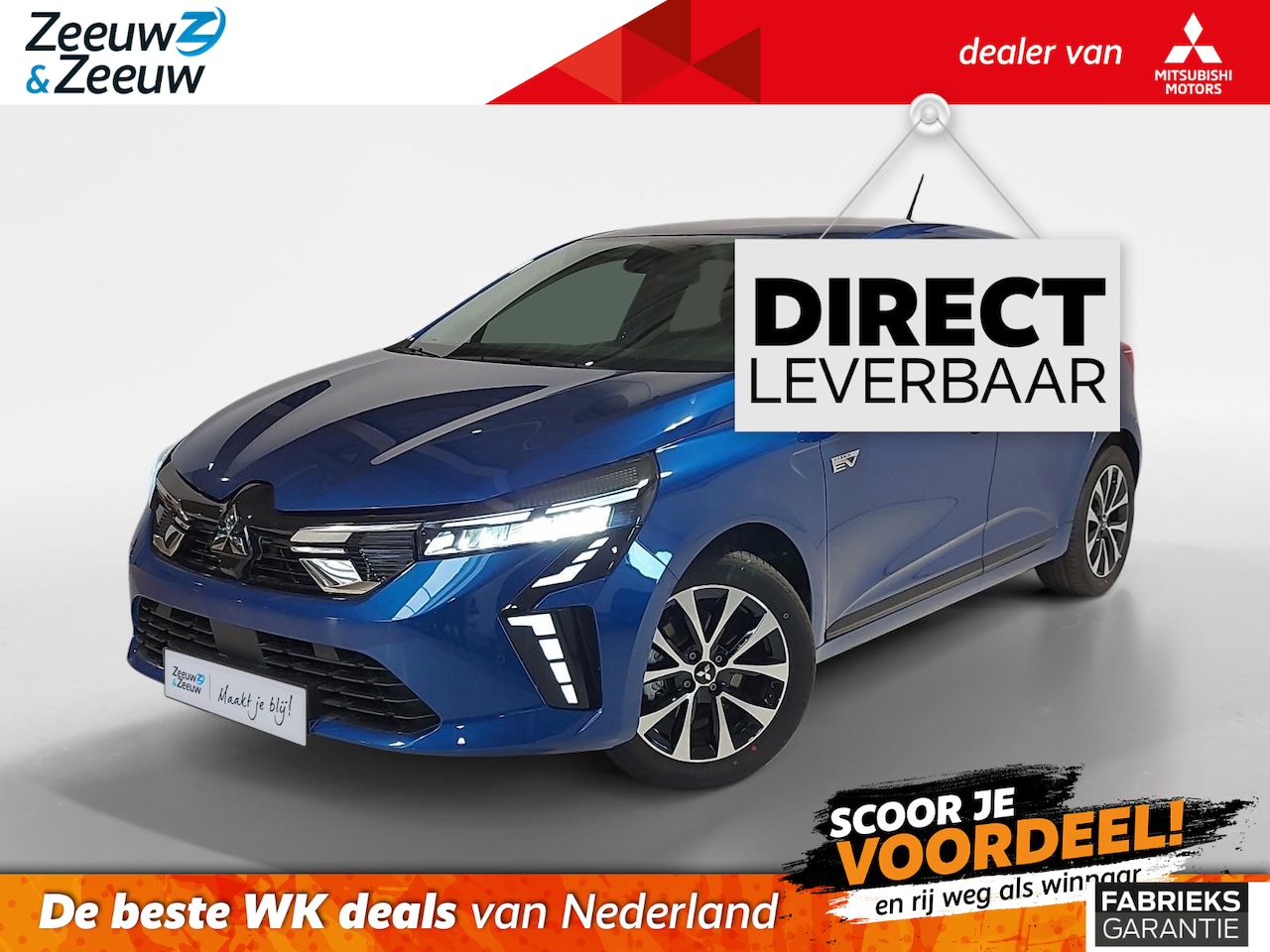 Mitsubishi Colt - 1.6 HEV Intense | €4000,-  Korting | OP = OP | 8 jaar garantie | - AutoWereld.nl