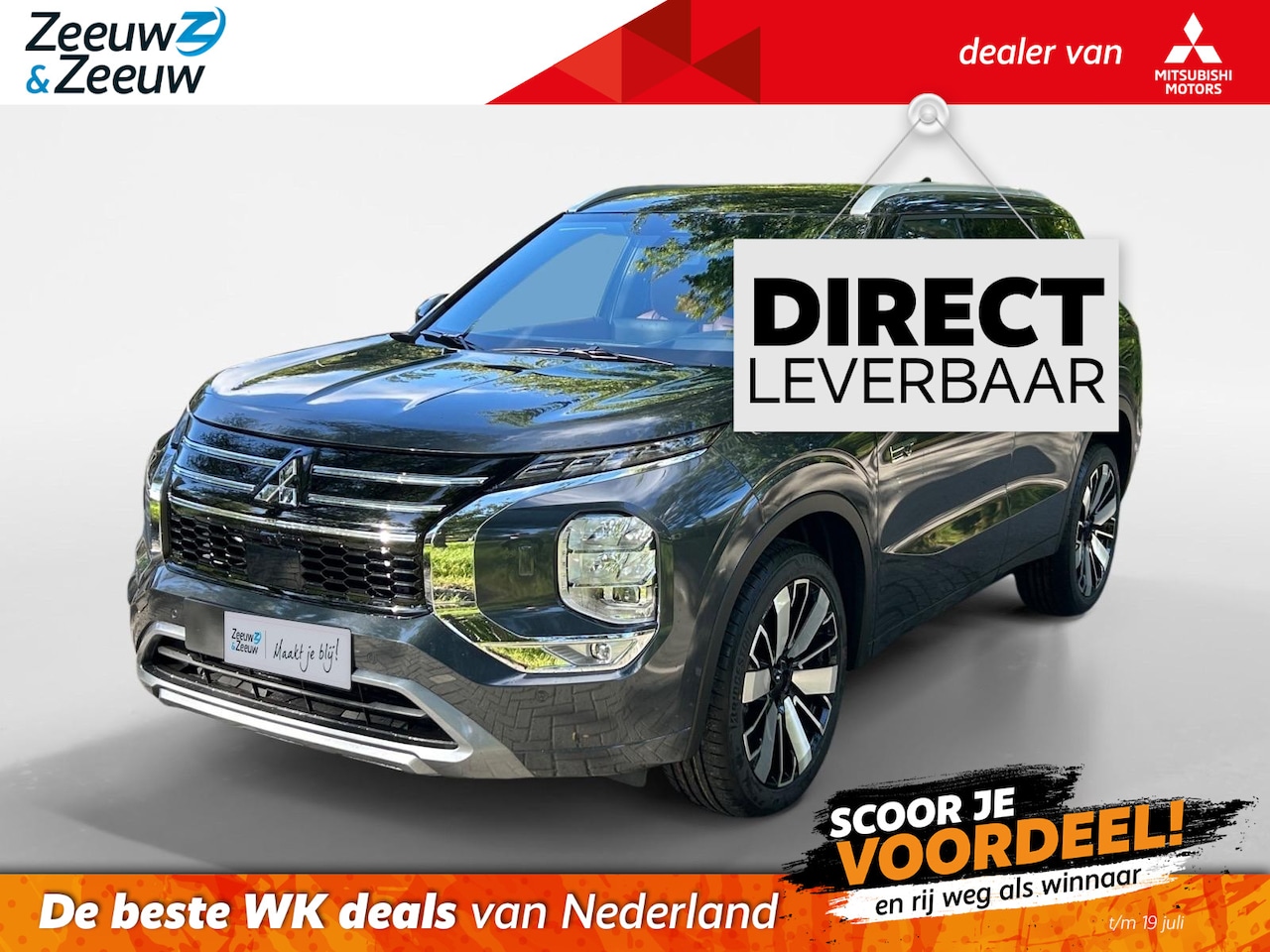 Mitsubishi Outlander - 2.4 PHEV Instyle+ | 7500 EURO KORTING | NU DIRECT LEVEBAAR | 8 JAAR GARANTIE | - AutoWereld.nl
