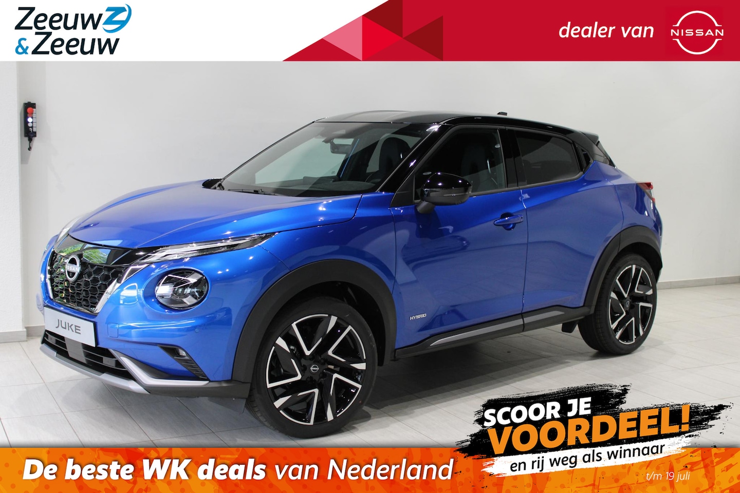 Nissan Juke - 1.6 Hybrid N-Design | € 5000,= KORTING | TECHNOLOGY PACK | COLD PACK | OP VOORRAAD!!! - AutoWereld.nl