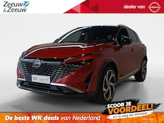 Nissan Qashqai - 1.5 e-Power Tekna Plus *Nappa lederen bekleding*Stoelgeheugen*Stoel-, stuur- en voorruitve