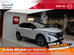Nissan Qashqai - 1.3 MHEV Xtronic Tekna Plus | 1800KG TREKGEWICHT | €5.000, - VOORRAAD KORTING | FULL OPTIO
